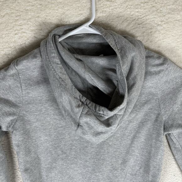 Nike Hoodie Sweatshirt Womens Large Gray Varsity Fleece Funnel Neck BV4526 - Picture 12 of 13